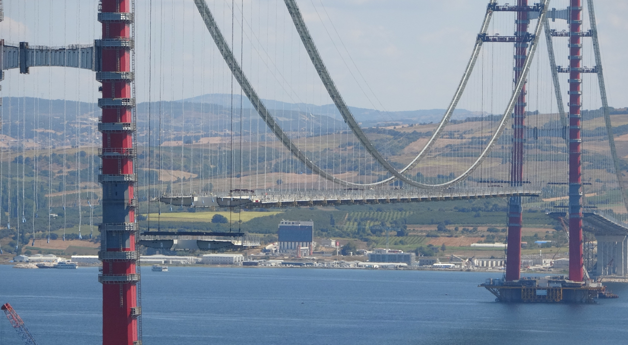 1915 Çanakkale Köprüsü’nde sona yaklaşıldı!